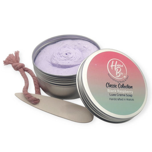 Luxe Creme Soap Black Raspberry