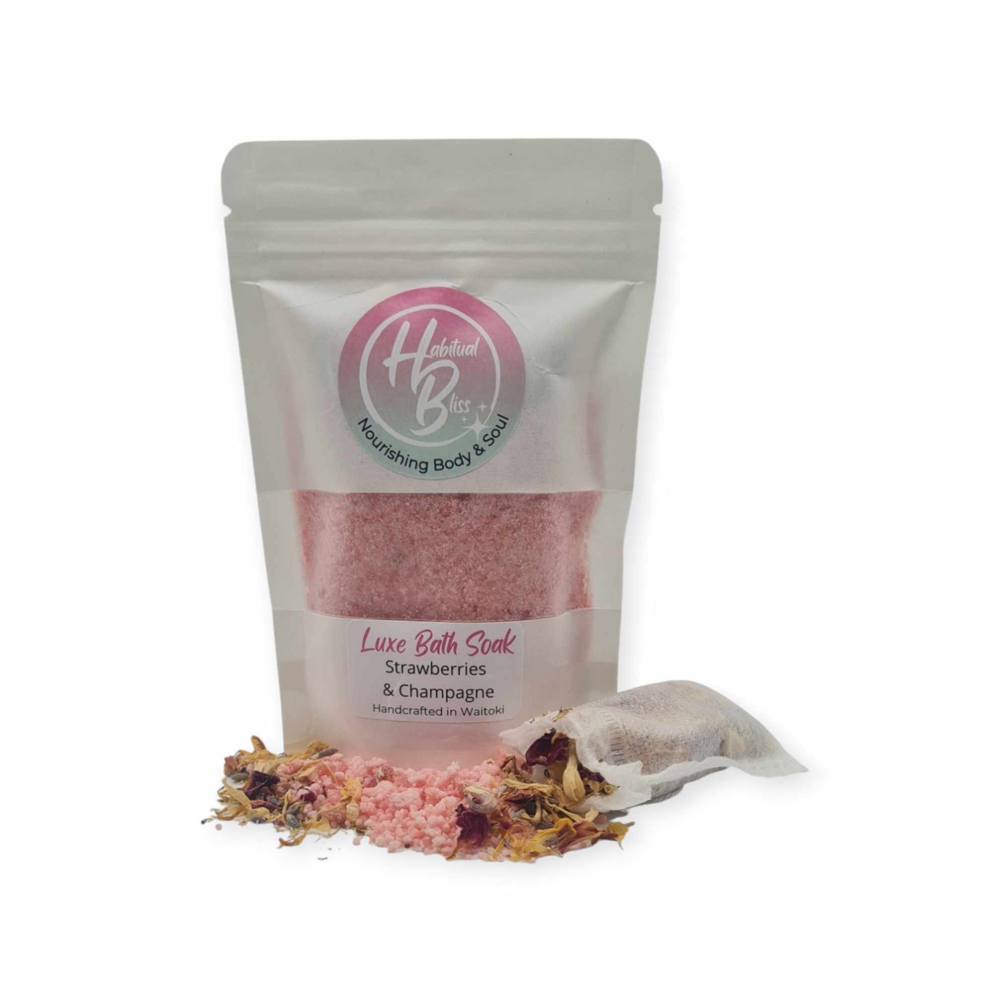 Luxe Bath Soak Strawberries & Champagne